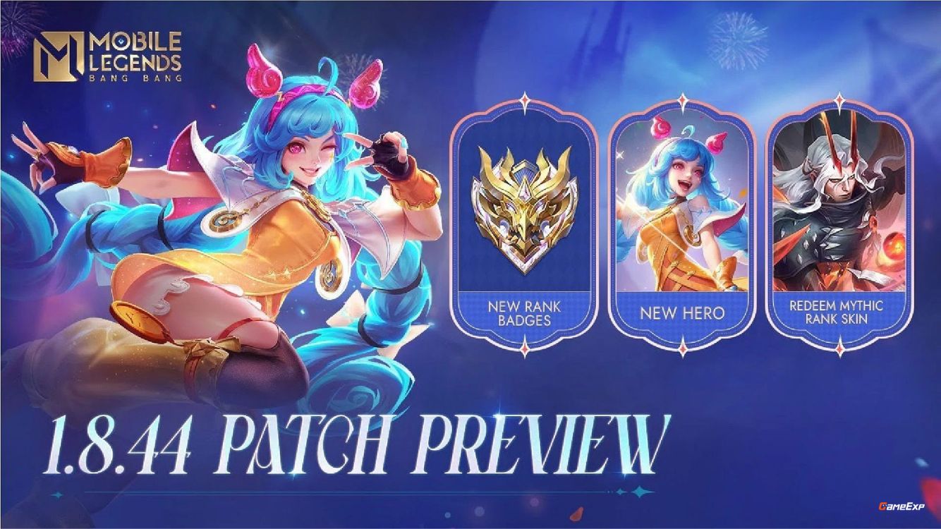 New Mobile Legend Update Patch 1.8.44: New Hero Cici-GameExp